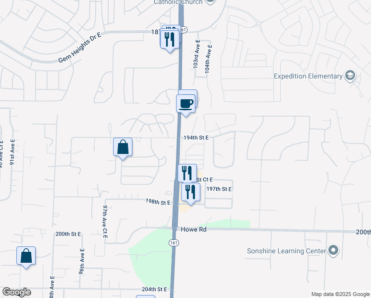 10226 194th Street East, Graham WA Walk Score