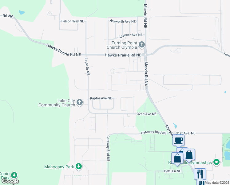 Walk Score Detail Map
