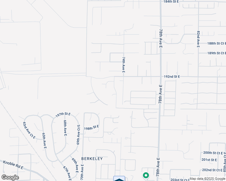 map of restaurants, bars, coffee shops, grocery stores, and more near 19318 73rd Ave E in Spanaway
