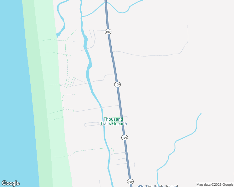map of restaurants, bars, coffee shops, grocery stores, and more near 2761 Washington 109 in Ocean Shores