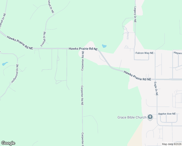 map of restaurants, bars, coffee shops, grocery stores, and more near 3648 Carpenter Road Northeast in Olympia