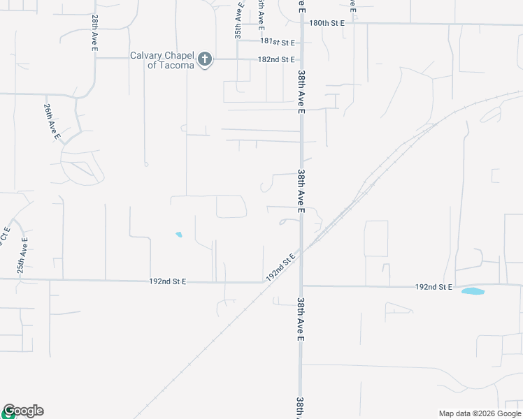 map of restaurants, bars, coffee shops, grocery stores, and more near 18818 38th Avenue East in Tacoma