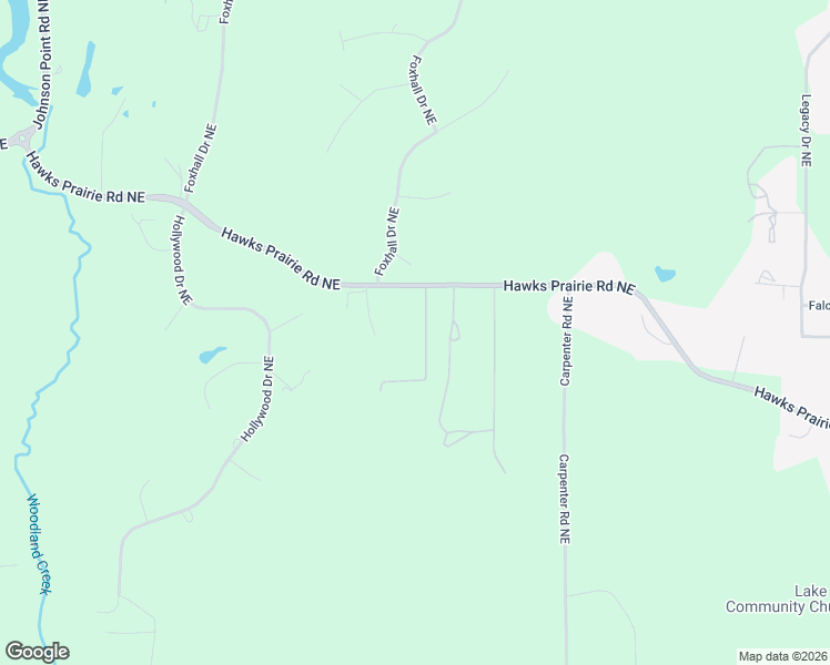 map of restaurants, bars, coffee shops, grocery stores, and more near 5641 Hawks Prairie Road Northeast in Olympia