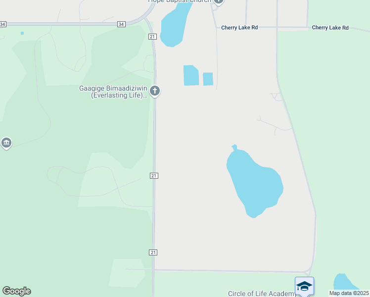 map of restaurants, bars, coffee shops, grocery stores, and more near in White Earth