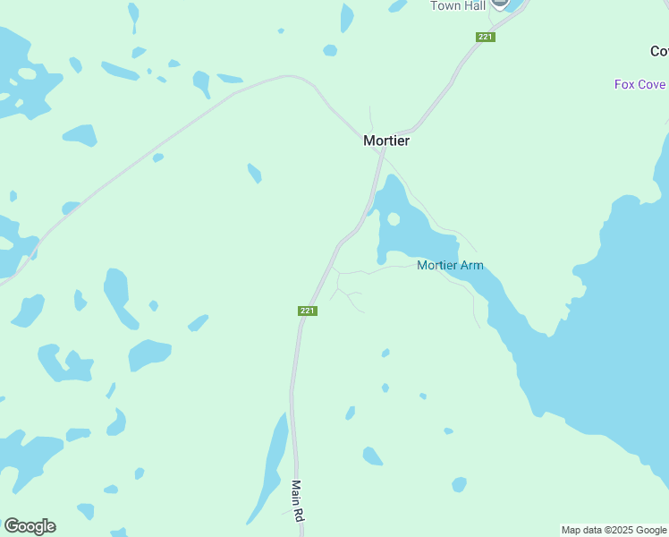 map of restaurants, bars, coffee shops, grocery stores, and more near Beachy Cove Road in Burin