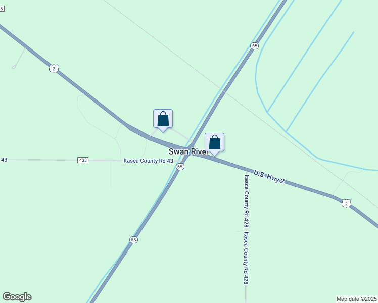 map of restaurants, bars, coffee shops, grocery stores, and more near in Swan River