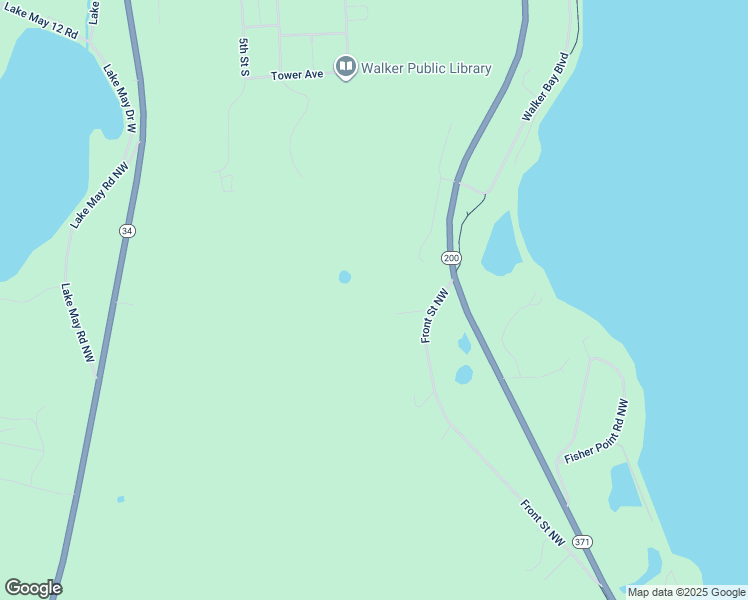map of restaurants, bars, coffee shops, grocery stores, and more near 7755 Front Street Northwest in Walker