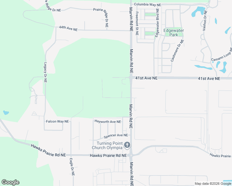 map of restaurants, bars, coffee shops, grocery stores, and more near 7416 40th Court Northeast in Olympia