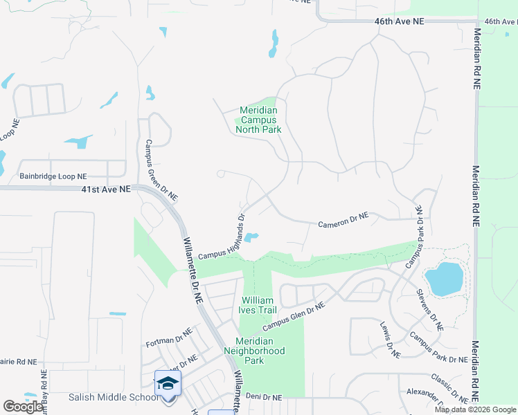 map of restaurants, bars, coffee shops, grocery stores, and more near 8862 Ellsworth Court Northeast in Lacey