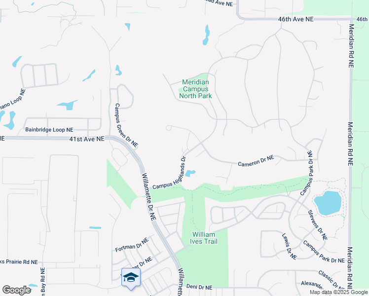 map of restaurants, bars, coffee shops, grocery stores, and more near 8844 Ellsworth Court Northeast in Lacey