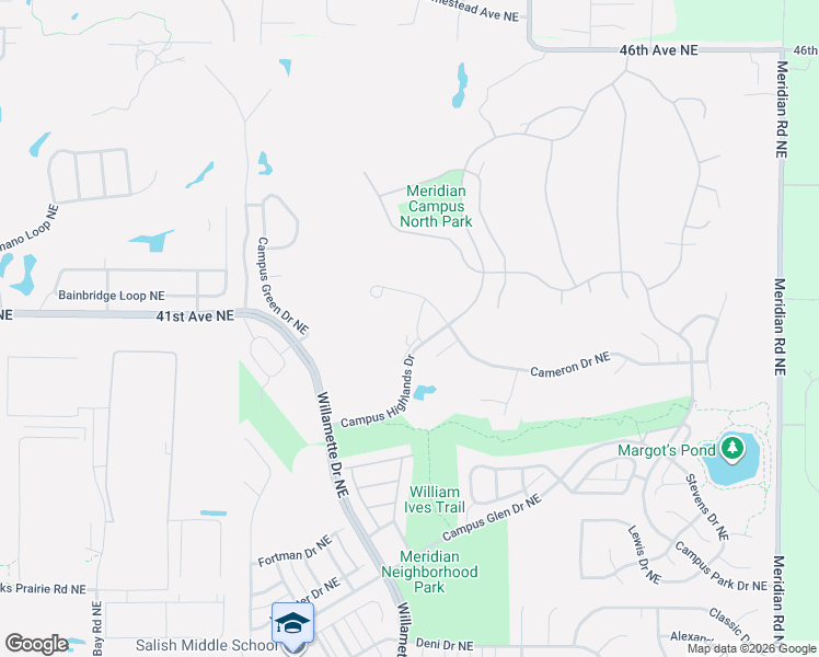 map of restaurants, bars, coffee shops, grocery stores, and more near 8844 Ellsworth Court Northeast in Lacey