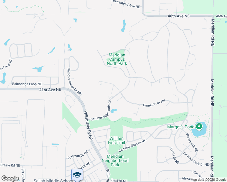 map of restaurants, bars, coffee shops, grocery stores, and more near 8844 Ellsworth Court Northeast in Lacey