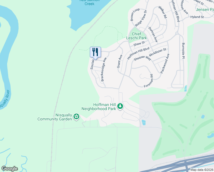 map of restaurants, bars, coffee shops, grocery stores, and more near 1306 Brackenridge Avenue in DuPont