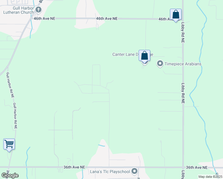 map of restaurants, bars, coffee shops, grocery stores, and more near 4107 Baker Ames Road Northeast in Olympia