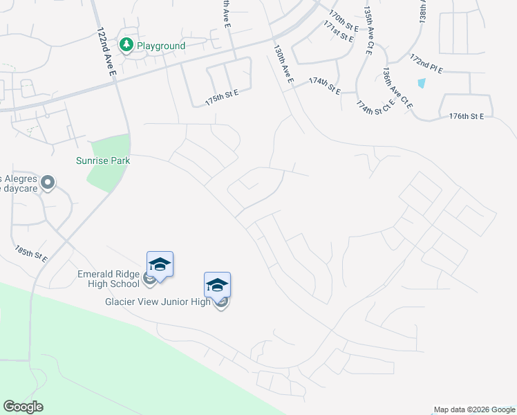 map of restaurants, bars, coffee shops, grocery stores, and more near 17833 130th Avenue East in Seattle