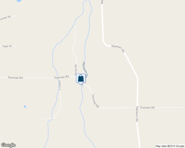 map of restaurants, bars, coffee shops, grocery stores, and more near 1581 Thomas Road in Ellensburg