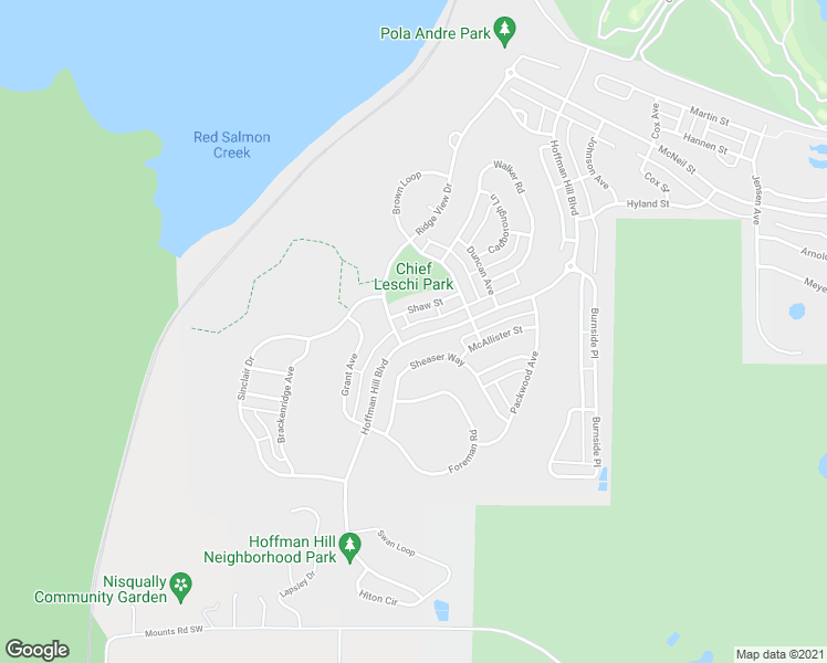 map of restaurants, bars, coffee shops, grocery stores, and more near 3188 Hoffman Hill Boulevard in DuPont