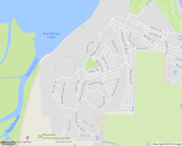 map of restaurants, bars, coffee shops, grocery stores, and more near 3181 Shaw Street in DuPont