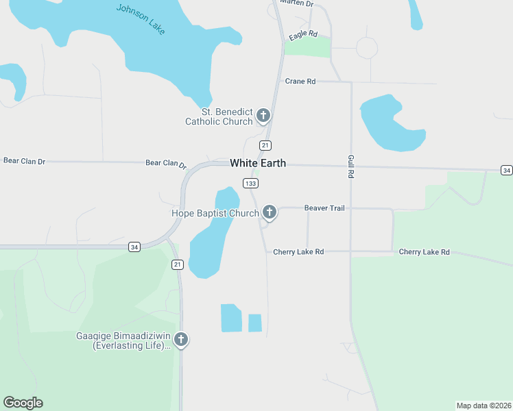 map of restaurants, bars, coffee shops, grocery stores, and more near County Highway 133 in Ogema