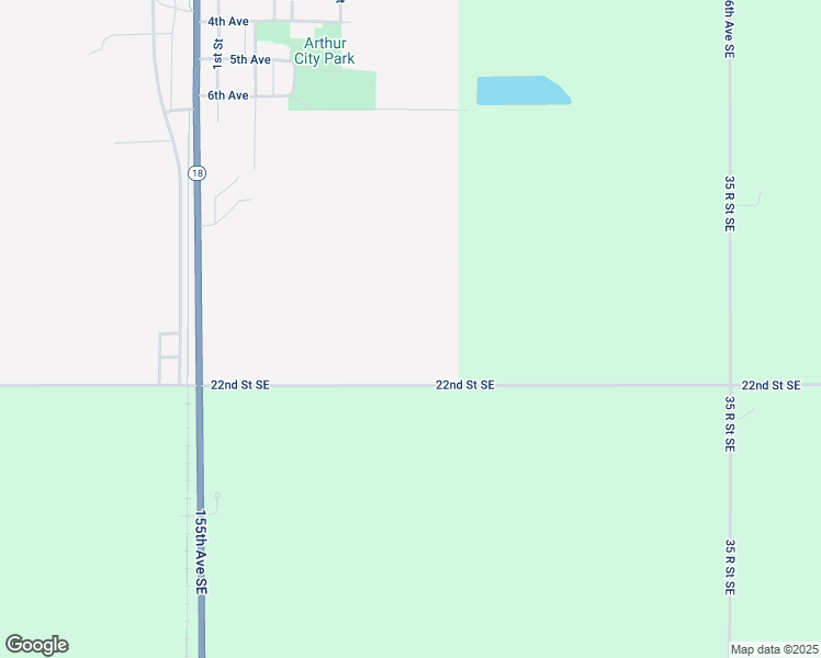 map of restaurants, bars, coffee shops, grocery stores, and more near in Arthur