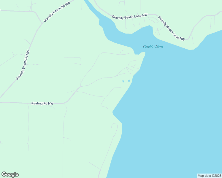 map of restaurants, bars, coffee shops, grocery stores, and more near 4516 Eld Lane Northwest in Olympia