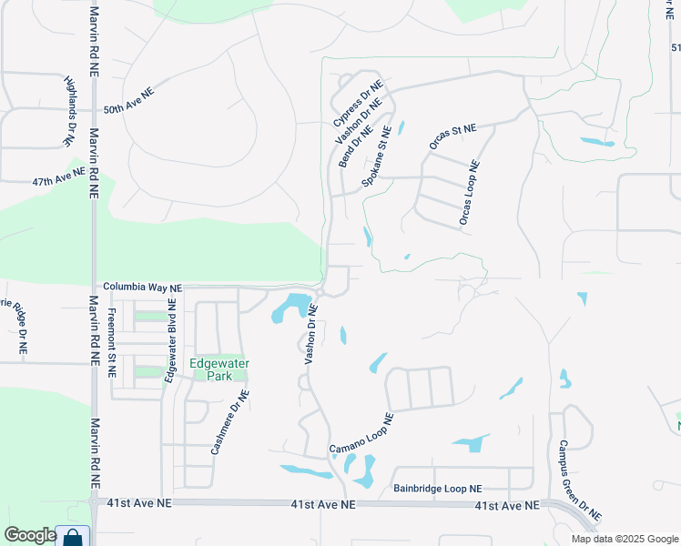 map of restaurants, bars, coffee shops, grocery stores, and more near 8025 Lopez Court Northeast in Lacey