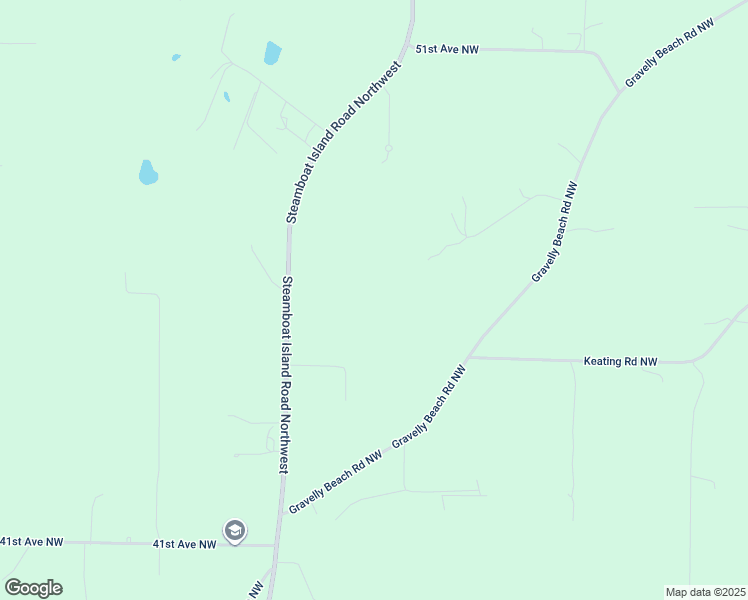 map of restaurants, bars, coffee shops, grocery stores, and more near 6048 44th Lane Northwest in Olympia