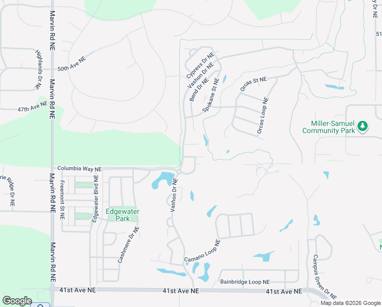 map of restaurants, bars, coffee shops, grocery stores, and more near 8025 Lopez Court Northeast in Lacey