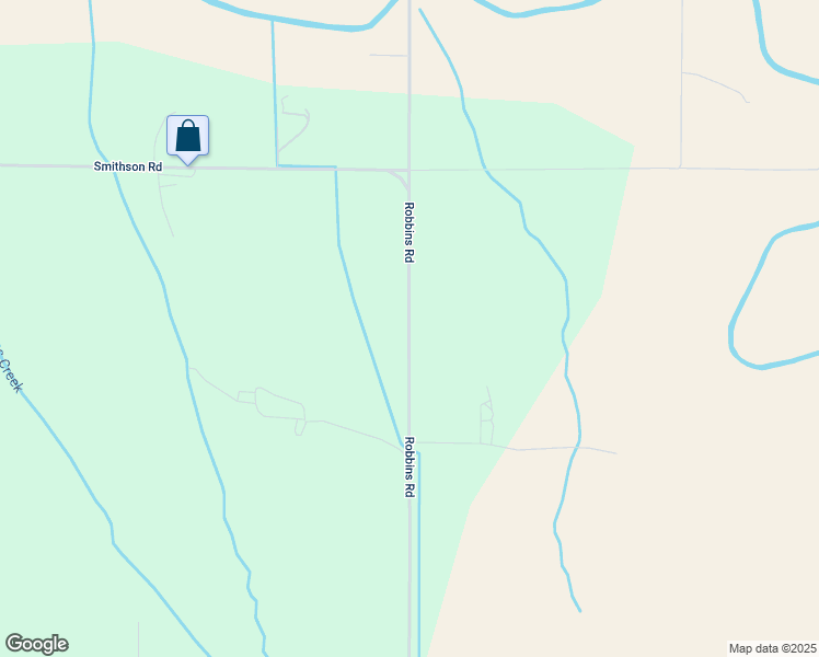 map of restaurants, bars, coffee shops, grocery stores, and more near 2872 Robbins Road in Ellensburg