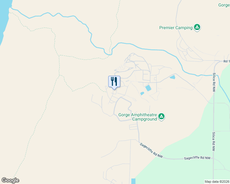 map of restaurants, bars, coffee shops, grocery stores, and more near 344 Silica Road Northwest in Quincy