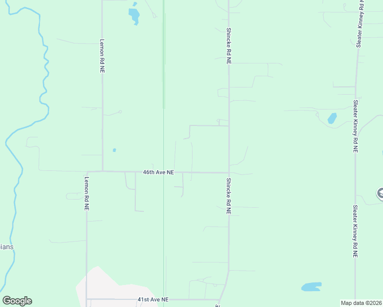 map of restaurants, bars, coffee shops, grocery stores, and more near 3422 46th Avenue Northeast in Olympia