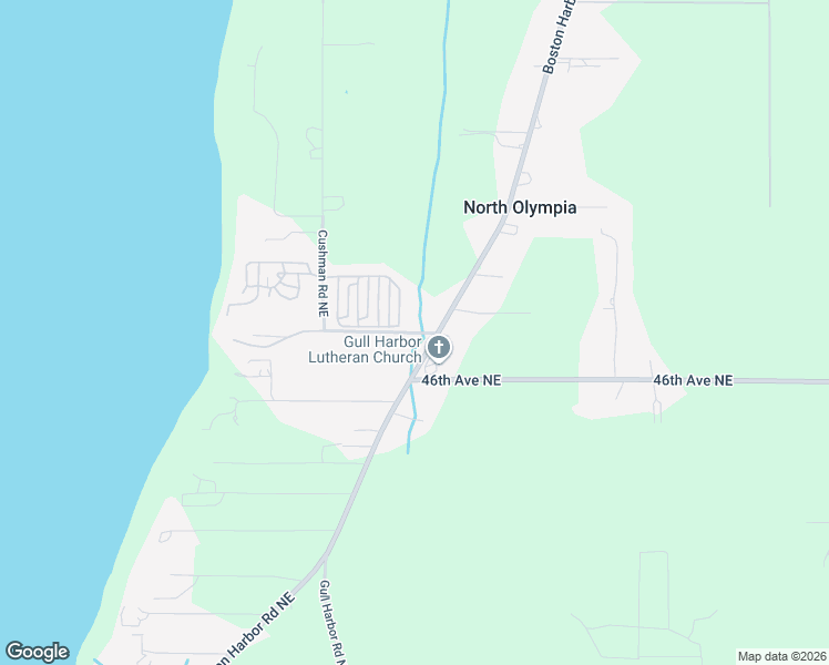 map of restaurants, bars, coffee shops, grocery stores, and more near 1160 47th Ave NE in Olympia