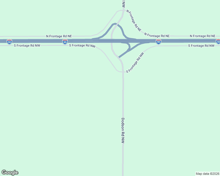 map of restaurants, bars, coffee shops, grocery stores, and more near Dodson Road Northwest in Moses Lake