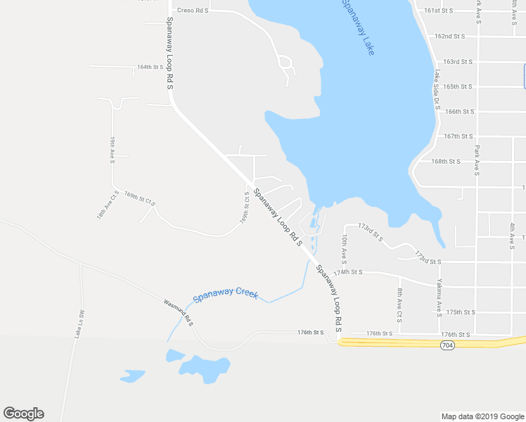 map of restaurants, bars, coffee shops, grocery stores, and more near 17017 Spanaway Loop Road South in Spanaway