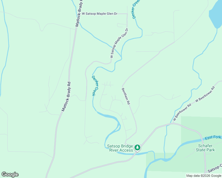 map of restaurants, bars, coffee shops, grocery stores, and more near 40 Cedar Place in Elma