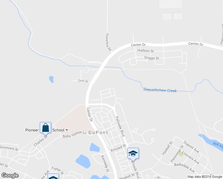 map of restaurants, bars, coffee shops, grocery stores, and more near 2459 Tolmie Ave in DuPont