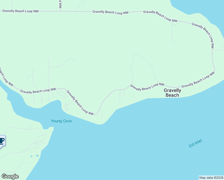 map of restaurants, bars, coffee shops, grocery stores, and more near 2829 Gravelly Beach Loop Northwest in Olympia