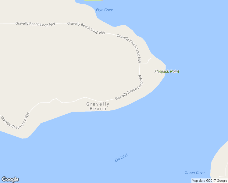 map of restaurants, bars, coffee shops, grocery stores, and more near 3301 Gravelly Beach Loop Northwest in Olympia