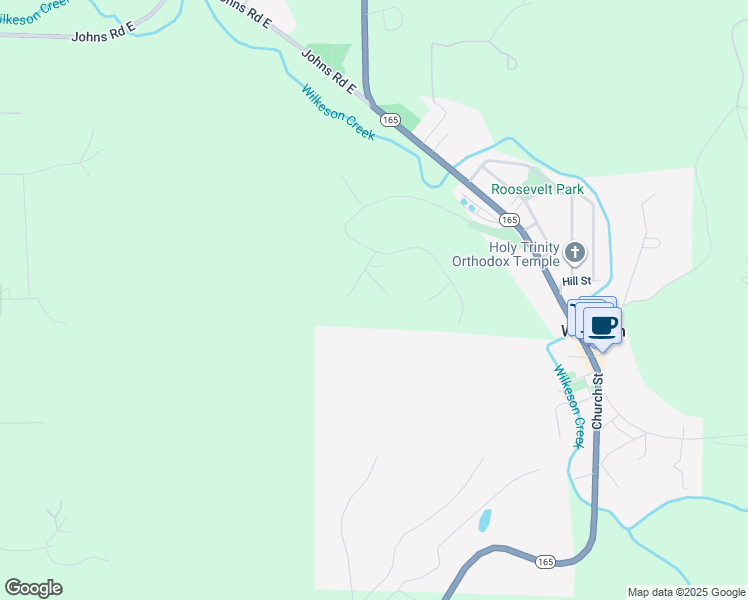 map of restaurants, bars, coffee shops, grocery stores, and more near 16517 280th Avenue in Wilkeson