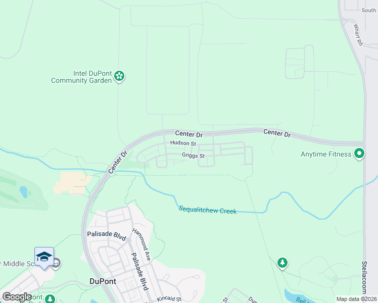 map of restaurants, bars, coffee shops, grocery stores, and more near 2627 Erwin Avenue in DuPont