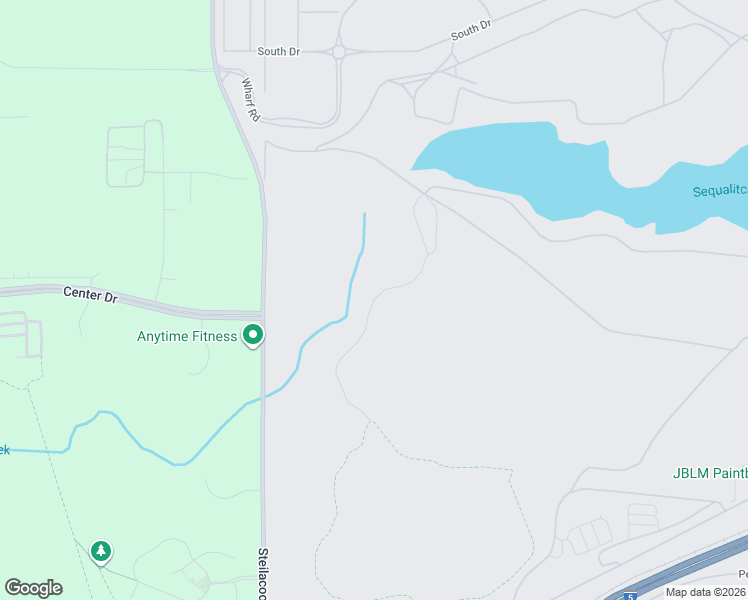 map of restaurants, bars, coffee shops, grocery stores, and more near I Street in LEWIS MCCHORD