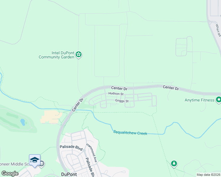 map of restaurants, bars, coffee shops, grocery stores, and more near 2605-2697 Bronson Avenue in DuPont