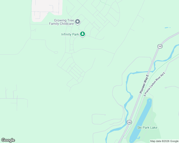 map of restaurants, bars, coffee shops, grocery stores, and more near 20528 165th Street East in Bonney Lake