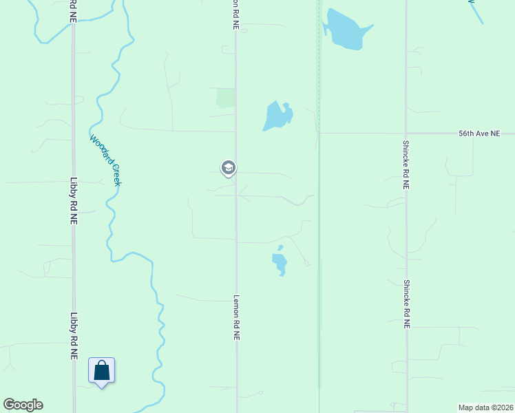 map of restaurants, bars, coffee shops, grocery stores, and more near 5406 Lemon Rd NE in Olympia