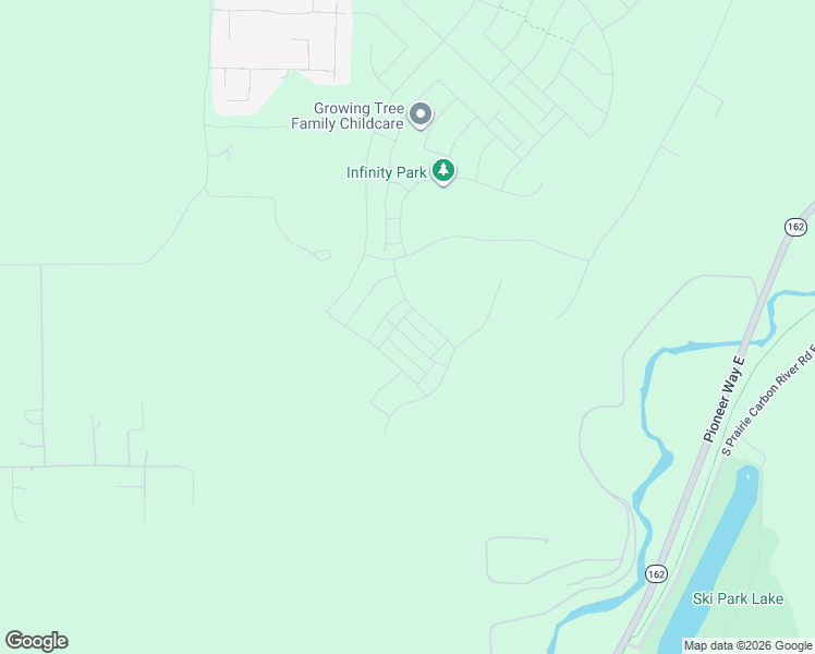 map of restaurants, bars, coffee shops, grocery stores, and more near 16213 204th Avenue East in Bonney Lake