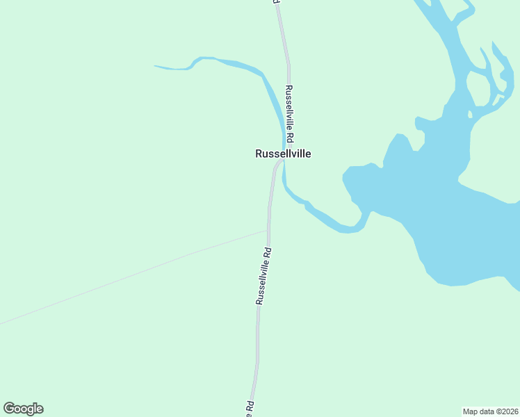 map of restaurants, bars, coffee shops, grocery stores, and more near 2 James Savage Road in Russellville