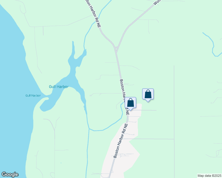 map of restaurants, bars, coffee shops, grocery stores, and more near 5607 Boston Harbor Road Northeast in Olympia
