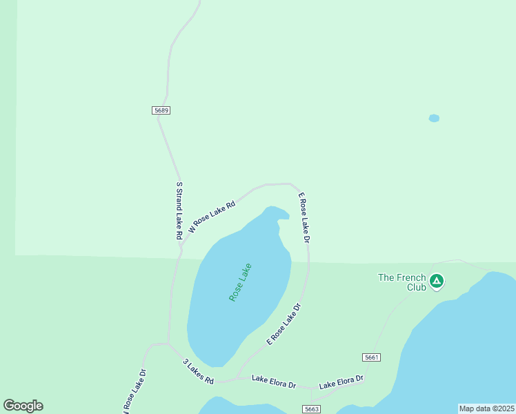 map of restaurants, bars, coffee shops, grocery stores, and more near 8376 West Rose Lake Road in Cotton