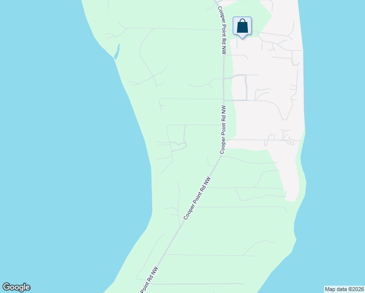 map of restaurants, bars, coffee shops, grocery stores, and more near 2625 58th Avenue Northwest in Olympia