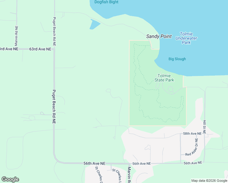 map of restaurants, bars, coffee shops, grocery stores, and more near 7422 Grayhawk Lane Northeast in Olympia